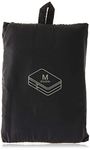 Muji Gusset Case Double Zip, Nylon, Black, Medium