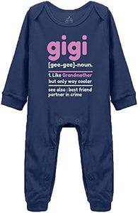 Snagminio Gigi Definition Baby Unisex Baby Long Sleeve cloths Newborn Bodysuit Baby Romper