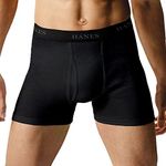 Hanes Mens 5-Pack Best Tagless Boxer Brief with Comfort Flex Waistband Large