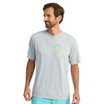 HUK Men's Standard Short Sleeve Performance Tee, Fishing T-Shirt, Sunset Chop-Harbor Mist