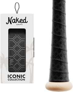 Naked Grips Jet Black Bat Grip (1.0mm)