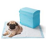 EA ARENA Puppy Training Pads, Extra Large Super Absorbent Odour Locking 5 Layer 90 x 60 CM Protection Floor Odor Eliminating Leak proof pads Toilet Mats No Leaking Quick Dry Dog 50pcs, Blue (4560)