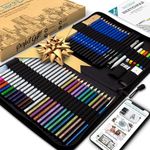 Drawing Pencils Art Supplies – 55pc