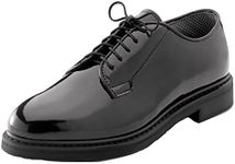 Rothco Uniform Hi-Gloss Oxford Dress Shoe (Black, US Footwear Size System, Adult, Men, Numeric, Medium, 11)