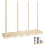 Ribbon Holder Organizer Rack, Easy To Install Ribbon Rack Ribbon Storage Organizer Ribbon Holder Bow Maker for Ribbon for Wreaths, Suitable Ribbon Storage Bow Maker for Ribbon for Sewing Craft