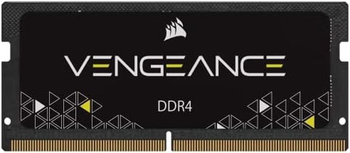 CORSAIR Vengeance SODIMM DDR4 RAM 32GB (1x32GB) 3200MHz CL22-22-22-53 1.2V Intel AMD Laptop Notebook Memory - Black (CMSX32GX4M1A3200C22)