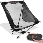 TREKOLOGY YIZI LITE Ultralight Camping Chair, Camping Chairs for Adults, Kids, Low Camping Chairs, Hiking Backpacking Chairs Lightweight Camping Chair Camp Chair, Backpack Portable Beach Chair