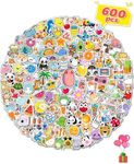 600 PCS Cute Water Bottle Stickers 