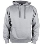 Martes | Mens Plain long sleeve Hoodie Fleece Pull-Over | Soft and comfy Adult Top Sweatshirt Hoodies | Work and longe wear | Non-zip Up | Uni-Sex | Heather Grey (2, X X Large)