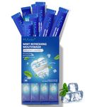 MySmile Mouthwash Alcohol Free, Mouth Wash for Adults, Fluoride Free, Fresh Mint , Travel Sachets (0.41 Fl OZ(Pack of 30))