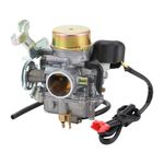 GOOFIT CVK Carburetor Replacement For Manco Talon 260cc 300cc Linhai Bighorn 260cc 300cc ATV UTV Carb