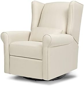 DaVinci Hayden Recliner and Swivel Glider in Natural Oat, Greenguard Gold & CertiPUR-US Certified