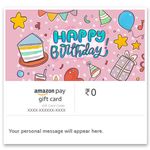 Amazon Pay eGift Card - Happy Birthday - Birthday Doodle By Alicia Souza