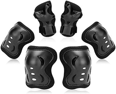 Youth / Kids Knee Pads Elbow Pad Wrist Guards Protective Set for 3 - 15 Years Child Ice Skating Roller Skates Scooter Inline Skating BMX Bike Cycling Skateboard Riding And Outdoor Extreme Multi-Sports