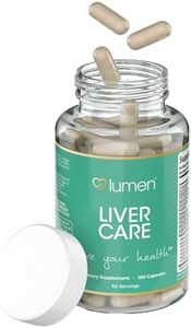 Lumen Naturals Liver Care for Women – with Milk Thistle, Dandelion, Zinc & Beetroot – Renewal Support Supplement (180 Count (Pack of 1))