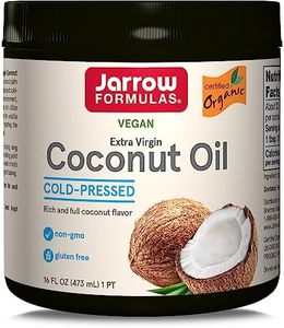 Jarrow Formulas Extra Virgin Coconut Oil, Made with Organic Extra Virgin Coconut Oil, 16 Fl. Ounces, 32 Servings