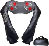 Neck Massager, Deep Tissue 3D Kneading Massager for Neck, Shoulder, Back, Foot and Head, Electric Portable Massager with Heat for Body Muscle Relaxation, Ideal Gifts