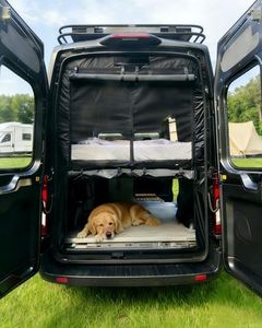 MELIPRON Van Bug Screen Fit for Ford Transit High Roof Rear Door