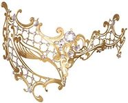 Masquerade Mask for Women Metal Mas