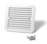 12V Side Exhaust Outlet Unidirectional Dust proof Ventilation Fan RV Caravan Van Motorhome Side Air Vent Ventilation Cooling Exhaust Fan