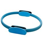 GOCART WITH G LOGO Yoga Circle Exercise Pilates Ring with Full Body Toning Fitness for Stretching, Relaxation (Blue)