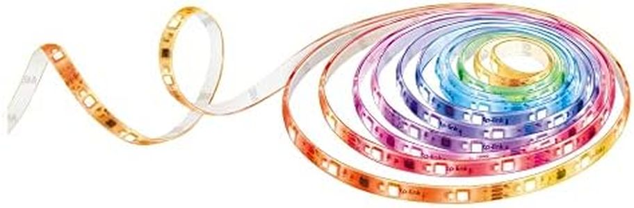 TP-Link Tapo Smart Wi-Fi LED Light Strip, 5 metres, Multicolour, Smart Home Decoration, Gaming, Party, Schedule and timer, Voice Control, No Hub Required (Tapo L930-5)