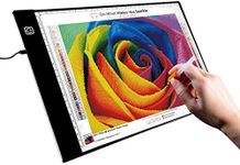 A4 LED Tracing Board, LED Light Pad Ideal for 5d Diamond Painting, DIY Arts & Crafting, Quilting, Animation Drawing; Powered by USB & Dimmable (A4)