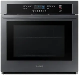 SAMSUNG 30" Smart Single Wall Oven, Black Stainless Steel, NV51T5511SG/AA