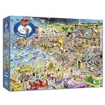 I Love Summer 1000 Piece Jigsaw Puzzle | Mike Jupp | Sustainable Puzzle for Adults | Premium 100% Recycled Board | Great Gift for Adults | Gibsons Games