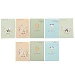 FOMIYES Paper Towel Oil Blotting Paper with Case: 8boxes Portable Face Blotting Sheets Oil Control Films for Beauty Facial Make Up Face Skin Care Paper Towels