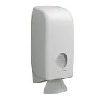 Aquarius Bulk Pack Toilet Tissue Dispenser White