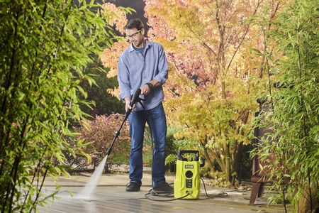 RYOBI 2000W Pressure Washer, 150bar – Hyper Green