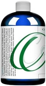 8 Oz Natural Geranium Massage Oil in Jojoba Blend - Pelargonium Graveolens - Hohoba - Simmondsia Chinenis