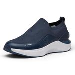 Campus Men's Flynn Walking Shoes Navy/WHT - 10UK/India