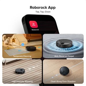 Roborock Q10 S5 Robot Vacuum Cleaner – Black