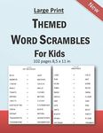 Large Print Themed Word Scrambles F