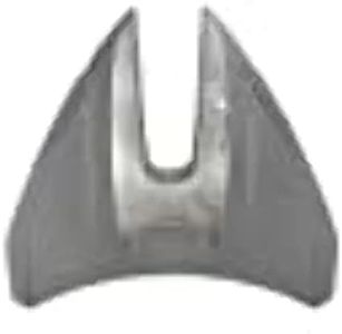 STINGRAY HYDROFOILS - Starfire Hydrofoils for 40-300 hp Boats (Grey) - No-Drill Engine Stabilizer Fins for Outboard/Outdrive Motors - Made in The USA