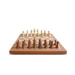 Chessnut Air+ Electronic Chess Set — Full Wooden Pieces, WiFi & Bluetooth, AI Chess Computer, LED Indicators — Smart Chessboard for Online Play