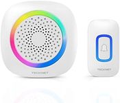 TECKNET Wireless Doorbell, Portable