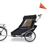Wike Special Needs Trailer - Large Includes Stroller and Jogging Kit - Black