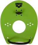 Arena Elite Hand Paddle, Acid Lime/Black, Large