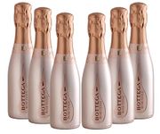 Bottega Rose Gold Pinot Nero Brut Rose Sparkling Wine - 6 x 200 ml