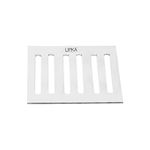 LIPKA Pack of 2 Verticle Grating Floor Drain |Premium Stainless Steel|4 x 4 Inches|Commercial Drain|