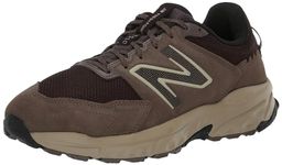 New Balance Women's Fresh Foam 510 V6 H2O Resist Trail Running Shoe, Dark Mushroom/Black Coffee/Black, 11 W