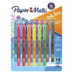 PAPER MATE Ink Joy 0.7 mm Capped 14 Count Gel Pens (Assorted Colour)