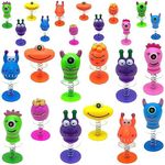 Oisinlas Jumping Popper Toys Spring Launchers Toys Pop Up Critters Novelty Spring Toy for Boys and Girls Party Favors Classroom Prizes Return Gifts Treat Bag Gift for Kids(6 Styles,24 PCS)