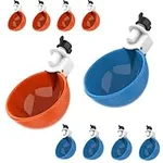 Lil'Clucker Chicken Waterer Cups 10 Pack - 5 Orange & 5 Blue