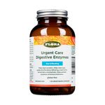 Flora Health Urgent Care Digestive Enzymes, Reduce Gas Bloating and Symptoms of Lactose Intolerance, Supplement to Aid Protein Digestion & Carbohydrates, Gluten-Free, Non GMO, 120 Vegetarian Capsules