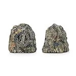 iHome Mossy Oak Camo IHRK-400MOBC-PR Wireless Waterproof Rock Speaker Set for Outdoors Camping Nature Hunting and Fishing Lovers. Built to add Sound to Your Bottomland Supplies, Accessories and Gear