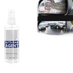 100ml Car Glass Waterproof Coating Agent,Car Glass Anti-Fog Rainproof Spray Agent Anti Fog Rain Repellent Spray,Anti Fog Spray Auto Glass for Windows,Windshields,Mirrors,Shower Doors (Rainproof Agent)